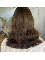 ミント(mint) 【ブリーチなし◎やわらかくまろやかなオリーブベージュ**】