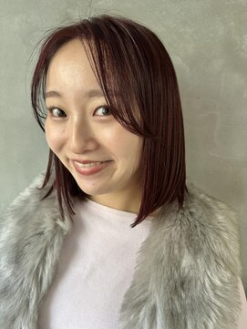 アタッカ(atacca) medium・ボブ・ボブディ・ボルドー