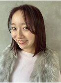medium・ボブ・ボブディ・ボルドー