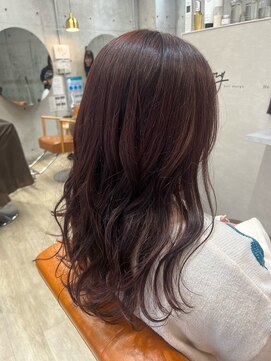 コージー(Kozy) ☆ピンクブラウン/艶/透け感☆