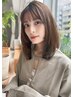 【再来】前髪カット＋リタッチカラー￥5000