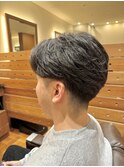 ツーブロック×刈り上げ