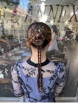 バイブアンドアネックス(VIBE & ANNEX)&nbsp;カチモリヘアアレンジ♪
