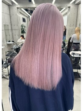 ディーエヌエー バイ エゴル(DiNA by ENGOL) ハイトーンカラー/ホワイトカラー/ホワイトピンク/髪質改善/栄