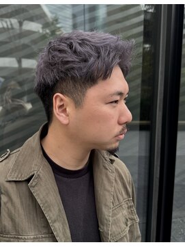 ノア 京都桂川(Noix) グレー　メンズショート