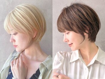 エンクス(enx)の写真/伸びても崩れにくい!自宅でも簡単に整う上質カットをご提供[横浜/鶴ヶ峰/ショート/ボブ/髪質改善/学割U24］