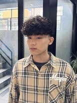 ピチカートシータ(pizzicato cita)&nbsp;【大丈夫スペインカール】スペインカール×フェードカット