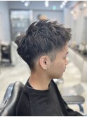 ジェットモヒカン/フェード　メンズ/バーバー/フェード/学生