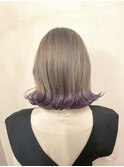 ベージュカラー×テールカラー