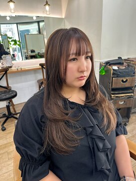 ネオリーブ クーロ(Neolive curro) 極細ハイライト× ハッシュレイヤー 丸型卵型/レイヤー