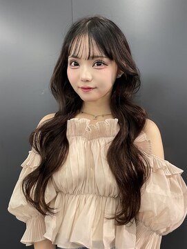 ロンドリメゾン 原宿(Lond re Maison.) 暗めカラー/グランマッシュ/デザインカラー/レイヤーカット/原宿