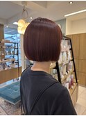 ブリーチ履歴をいかしたオレンジブラウン