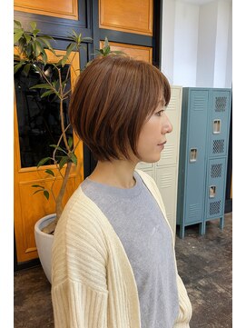 コポル(Copol) まわりと差がつく大人ショート×マロンベージュ