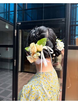 前撮りヘアセット