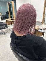 セロ(SELO) 切りっぱなし×ピンクベージュ