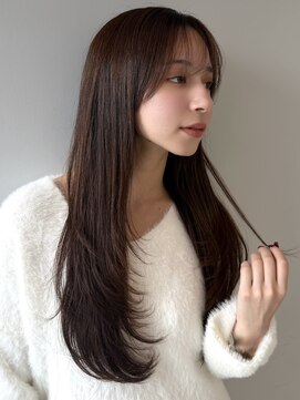 ソラ 広尾店(SORA) ロングレイヤー/ハイレイヤー/顔周りカット