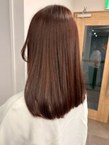 ミュラ(mulah) 艶カラーチェリーブラウン*ブリーチなし暖色カラー/明大前