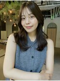 【柔らかロングレイヤー×小顔に見える顔まわり】(東京駅)