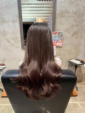 クレエ ヘアー デザイン(creer hair design) 顔周りカットロングヘアハイライトインナーカラー似合わせカット