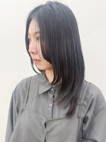 モリオフロムロンドン 原宿本店(morio from London)&nbsp;【morio原宿】レイヤーミディ　暗髪