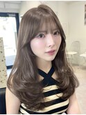 e617髪質改善ブリーチなしダブルカラーレイヤーカット原宿