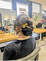 エイト 藤沢店(EIGHT fujisawa) 卒業式ヘアセット【藤沢/アップスタイル/リボンカチモリ】