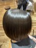 【メンズストレート】縮毛矯正+カット+炭酸泉+トリートメント¥20000~