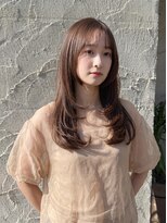 モードケイズ ラ ヴィ ベル(MODE K's la vie belle) 【小顔効果◎】韓国風レイヤー×透明感カラー