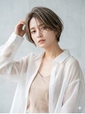 大人可愛い30代40代50代小顔マッシュショートくびれ丸み