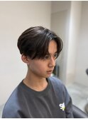 MEN'S HAIR/ニュアンスパーマ/センターパート/門前仲町