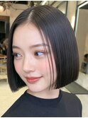 丸顔に似合う小顔ボブ【西宮北口/似合わせ】