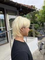 エン(en)&nbsp;抜きっぱなしブロンド+メンズウルフ