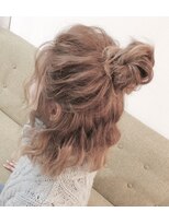 【AnFyeforprco】ラフ♪お団子ハーフアップ