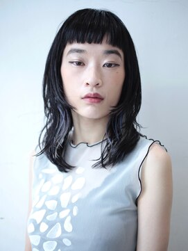 ココ 原宿(KOKO) #大人ガーリー#ダークアッシュ#ミディアムレイヤーカット