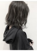 ☆ブリーチなしシアーグレージュ×小顔外ハネボブnavile表参道