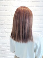 デイジー インデックスヘア 大島店(DAISY index hair) ピンク ピンクベージュ ダブルカラー 耳かけ イメチェン PINK
