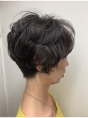 [OCEAN Hair&Life藤原純] トップふんわりパーマショート☆