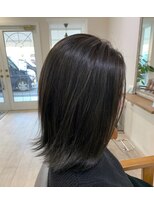 ヘアーデザインアンジー(Hair design Angie) 【透け感ダークグレージュ】