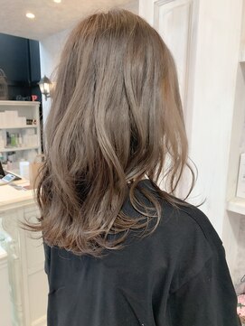 キャアリー(Caary) 福山市美容室Caary人気 ショコラベージュ・フレーミングカラー