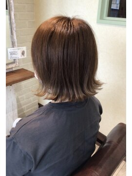 レーヴ ヘアー シエル(Reve hair ciel) ２ブロック外はねボブ＆毛先グラデーションカラー20代/30代/40代