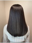 透け感柔らかさがアップ♪ナチュラルストレートstyle