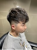 フェード×パーマ