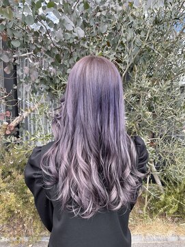 サバ ヘアー スペース(SABA hair space) purple color