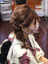 ヘアサロン ユニティ(Hair Salon Unity) 浴衣姿と編み下ろし