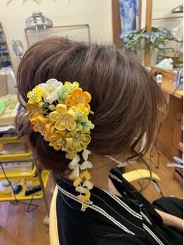 髪工房 アイミ(髪工房Aimi)の写真/ヘアセット専門店での経験も豊富なオーナーにお任せ！素敵な一日を彩るヘアスタイルを作ります◇