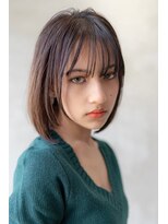 イルハバナ 渋谷(ill HAVANA) ひし形くびれボブ/ハイライト/インナーカラー/ボブ/20代30代