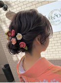 ☆着物ヘアアレンジ　アップスタイル☆/30代40代50代