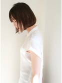 【kiji】シンプルボブ。　＃久屋美容院#丸の内＃髪質改善