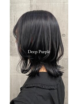 ベンジー 仙台店(benji) ブルーで暗くし過ぎたくない方に！deep purple