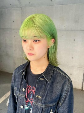 レコ 渋谷(LECO) ライムグリーンカラー